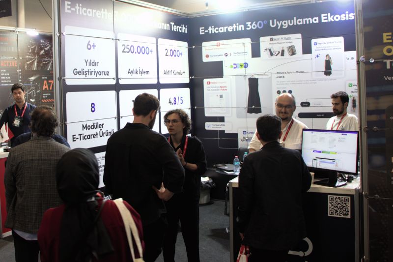 WORLDEF İstanbul 2026 Gurmehub standı ve ürün ekranı